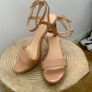 Nine West 7.5 heels, lightly used.